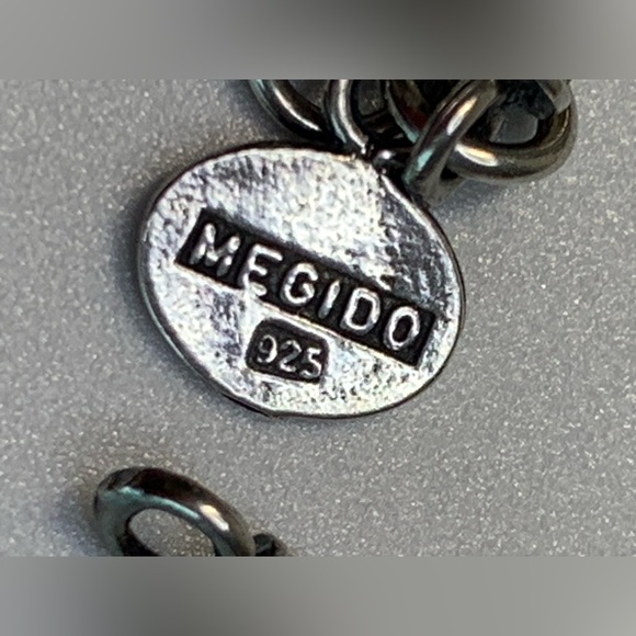 Silpada Vintage Rare HTF Sterling Silver & Gold Tube & Bead Israeli Bracelet - Picture 12 of 16